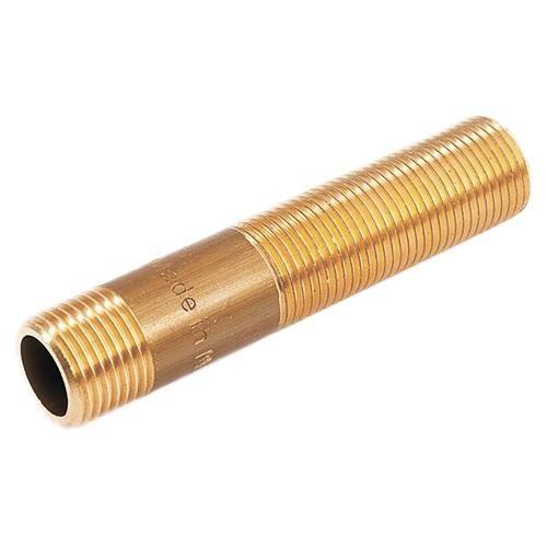 Сгон латунный резьбовой 3/4", длина 100 мм Stout