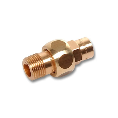 Сгон Sanha 28x1" бронзовый под пайку с наружной резьбой арт.14331281