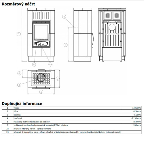 Печь-камин ABX Hispania L галька-базальт