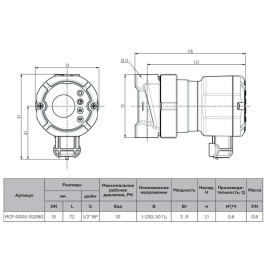 Циркуляционный насос ROMMER PROFI для ГВС с таймером RCP-0005-152080