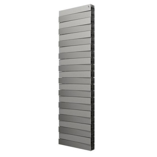 Биметаллический радиатор Royal Thermo PianoForte Tower 500 Silver Satin (22 секции)