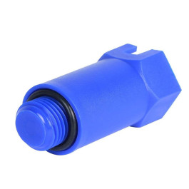 Заглушка длинная MotusLine 1/2" синяя, 10шт./пакет