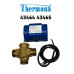 Кран трехходовой 1 с приводом Thermona 43464 43465