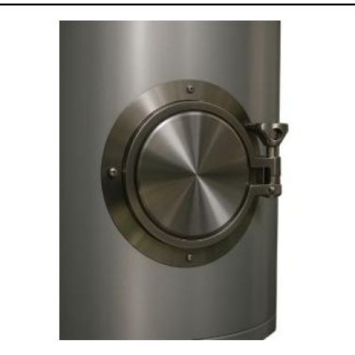 Газовый накопительный водонагреватель Turskov VIC300L с пьезорозжигом + сервисный люк