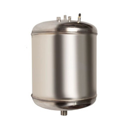 Гидроаккумулятор из нержавейки Гродторгмаш безмембранный ГА-30 л
