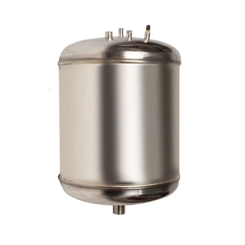 Гидроаккумулятор из нержавейки Гродторгмаш безмембранный ГА-30 л