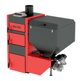 Котел пеллетный Metal-Fach Smart Auto Bio 15 кВт с интернет модулем и факельной горелкой