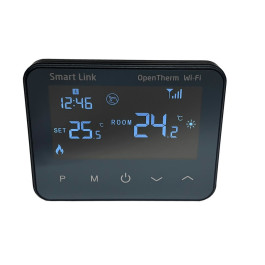 Комнатный беспроводной термостат BAXI Smart Link c Wi-Fi и OpenTherm для котлов