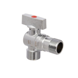 Кран шаровой для смесителя Smart Install 1/2"x3/4" НР/НР резьба