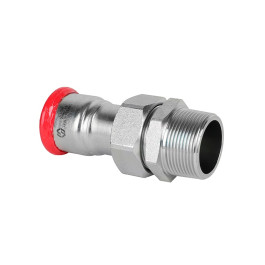 Разъёмное соединение НР резьба из оцинкованной стали MVI 35х1 1/4" мм