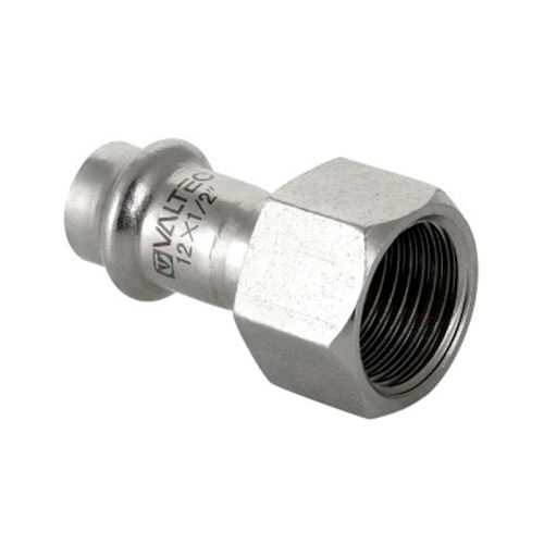 Соединитель Valtec внутренняя резьба VT.INOX-PRESS 12x1/2" из нержавейки (арт.VTi.902.I.001204)