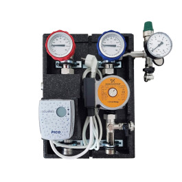 Насосная группа Hansa SolaReg-2 прямой контур с разрывом, насос Grundfos Solar 15-65