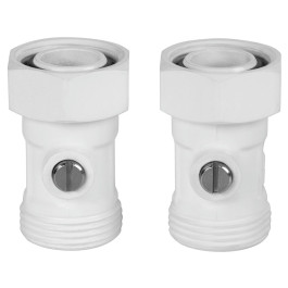 Набор нижнего подключения Royal Thermo прямой раздельный 3/4"х3/4"ЕК (Белый)