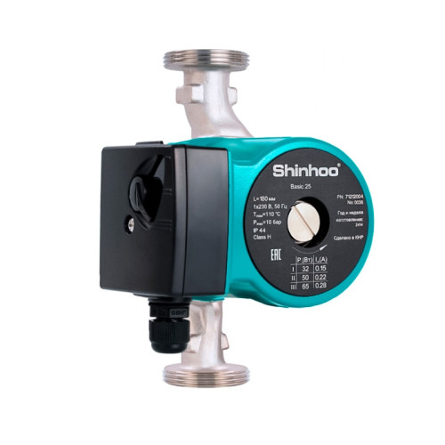 Циркуляционный насос Shinhoo Basic N 25-8S 220В 1 1/2"