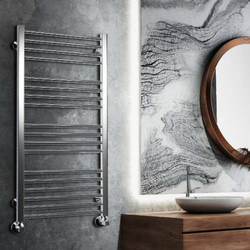 Полотенцесушитель электрический Royal Thermo Stato П17 1200х500 мм черный встроенный диммер