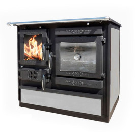 Отопительно-варочная печь Guca Guliver Thermo stone правая с теплообменником