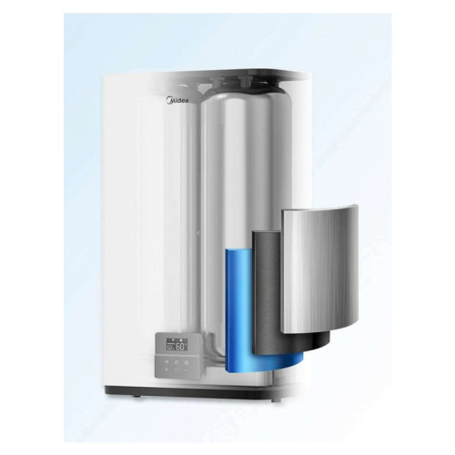 Накопительный водонагреватель Midea Flat Wi-Fi 80 литров