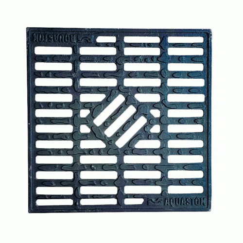 Решётка сварная оцинкованная 300х300 AquaStok