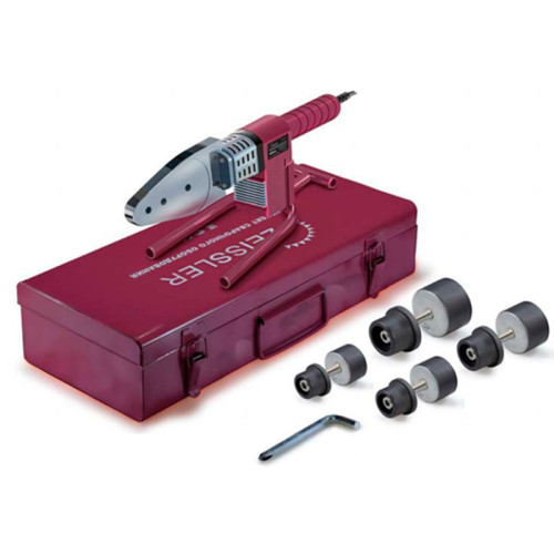 Сварочный аппарат Tim для ППР труб 4 насадки 20-40мм 800 Вт цифровой дисплей