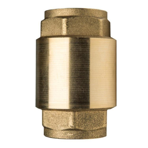 Клапан обратный пружинный с металлическим седлом 1 1/2" Stout