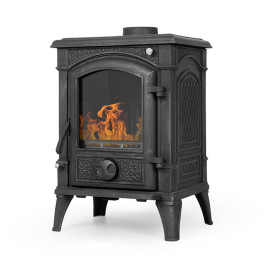 Печь-камин чугунная LK Sven black 10 кВт