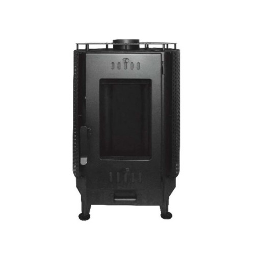 Отопительная печь Бренеран Канадка Вертикаль плита АОТ-9 с экранами