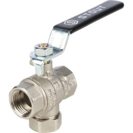 Кран шаровой с фильтром 1 1/4" Stout