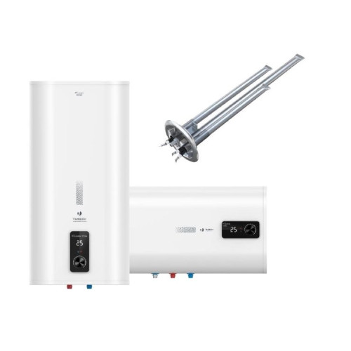 Накопительный горизонтальный водонагреватель Timberk Flumen SWH FSM8 50 H