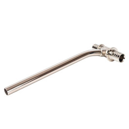 Трубка Т-образная Tim для подключения радиатора 20х15х16 мм длина 250мм