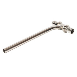 Трубка радиаторная Т-образная ROMMER 16 мм, длина 250 мм, для сшитого полиэтилена