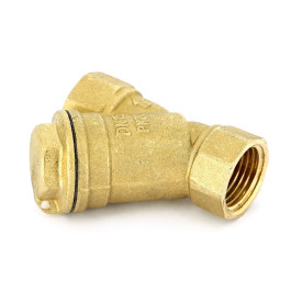 Фильтр косой UNI-FITT ВВ 1 1/2" 500 мкм с отверстием для пломбировки