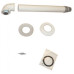 Комплект дымохода коаксиальный для Ferroli  Fortuna/Divabel D60/100 арт. KIT12X0 (010007X0+1KWMA56A)
