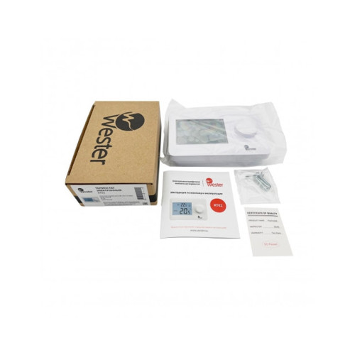 Термостат электронный проводной Wester RT02 (настенный)