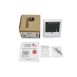 Термостат электронный проводной программируемый Wester RT07P (встраиваемый)