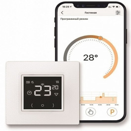 Терморегулятор электронный программируемый Теплолюкс EcoSmart 25 белый