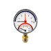 Термоманометр радиальный Dn 80 мм 0-6 бар 0-120°C 1/2" Elsen