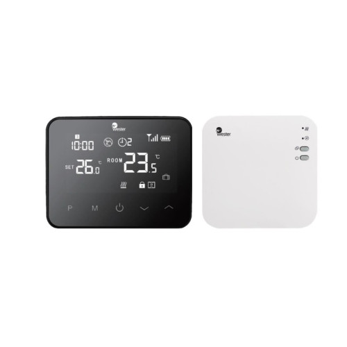 Термостат электронный беспроводной программируемый Wester RT20PRF (настенный/настольный)
