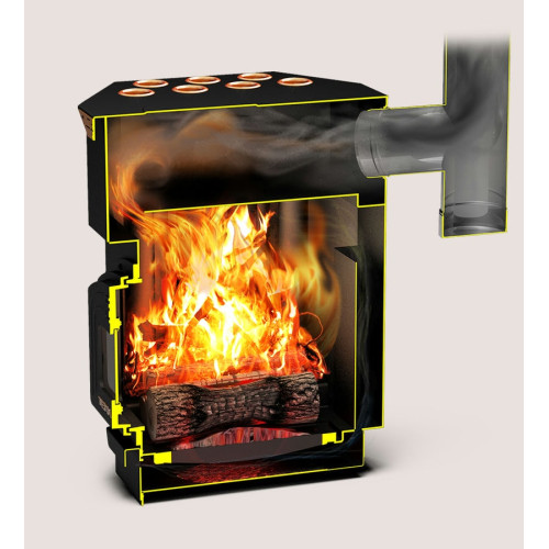 Печь отопительная Теплодар Топ драйв-150 15 кВт