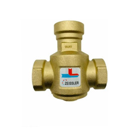 Термостатический смесительный клапан Tim 1" ВР резьба 55° для напольных котлов