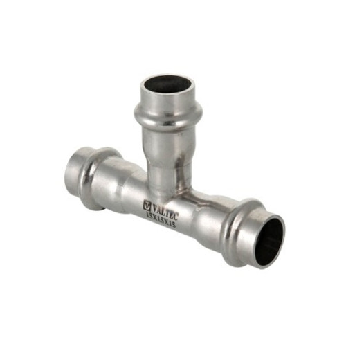 Тройник Valtec VT.INOX-PRESS 42x42x42 мм из нержавейки (арт.VTi.931.I.424242)