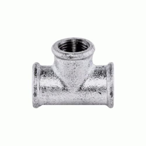 Тройник прямой чугунный оцинкованный Fittex Plus 40х1 1/2"