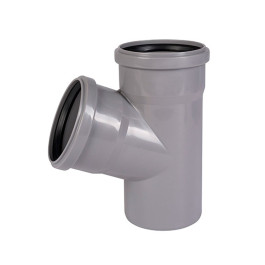 Тройник канализационный Ostendorf HTEA 110x75*67° (арт.115310)