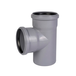 Тройник канализационный Ostendorf HTEA 110x75*87° (арт.115410)