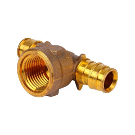 Тройник Uponor QE 16 X RP 1/2" боковой проход (АРТ. 1047885)