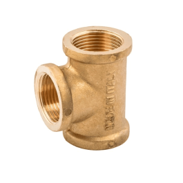 Тройник латунный резьбовой Elsen равнопроходной 3/4"