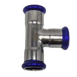 Пресс-тройник MVI 108 мм нержавеющий