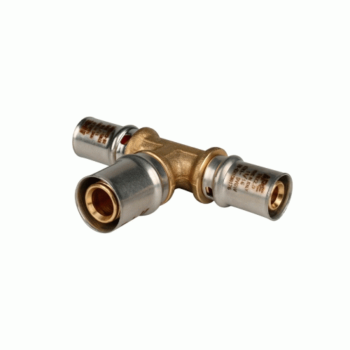 Пресс тройник Stout 26x20x20 мм переходной (арт.SFP-0005-262020 )