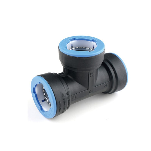 Тройник равнопроходной ПНД Irriplast быстроразборный ДУ25