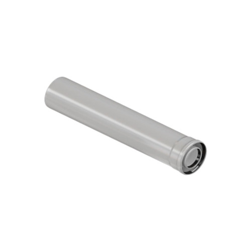 Удлинитель конденсационный Rommer DN 60/100 длина 1000 мм