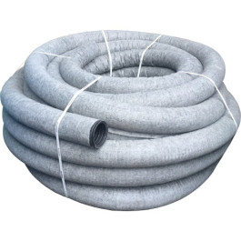 Дренажная труба ЯрДренаж 110 с перфорацией в фильтре Fiber+